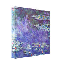 Claude Monet - näckrosdamm #3 Kanvasduk Med Gallerikvalitet