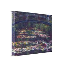 Claude Monet - näckrosdamm #5 Kanvasduk Med Gallerikvalitet