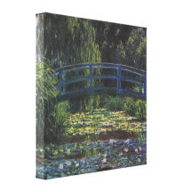 Claude Monet - näckrosdamm #6 Sträckta Canvas Tryck