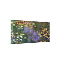 Claude Monet - näckrosdamm, Giverny Kanvastryck