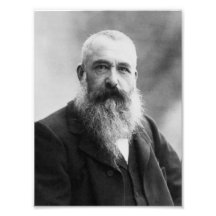 Claude Monet porträttfoto