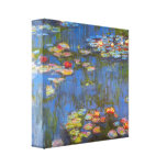 Claude Monet - Waterlillies Sträckta Canvas Tryck