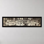 Cleveland högstadiumfoto 1913 affisch
