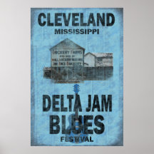 Cleveland Mississippi deppighetaffisch