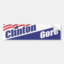 Clinton bildekal 1992