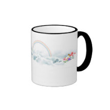 cloud pattern cup coffee mugs