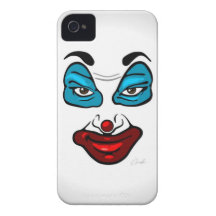 Clownansikte iPhone 4 Case