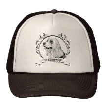 COCKERSPANIELSPANIEL TRUCKER KEPS
