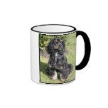 CockerspanielSpanielfoto på den keramiska muggen