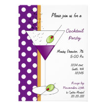Cocktailpartyinbjudan