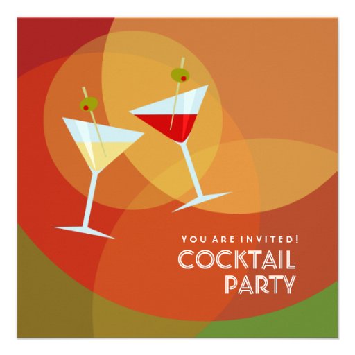 Cocktailpartyinbjudan