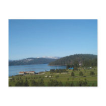 Coeur för 005 Lake d'Alene Vykort