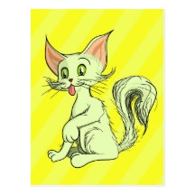 Colin katt vykort