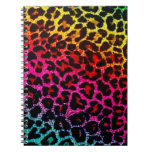 Coloful djur tryckanteckningsbok
