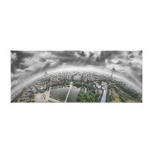 Cologne Panorama - 360 degrees! Canvas Print