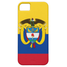 Colombia flagga iPhone 5 skydd