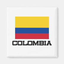 Colombia flagga kylskåpmagneter