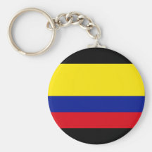 Colombia flagga nyckelring