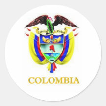 COLOMBIA RUNDA KLISTERMÄRKEN