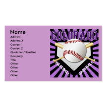 COLORADO BASEBALLVISITKORTAR