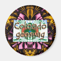 Colorado statliga Geocaching levererar magneten Ge Magneter