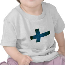 Colorful Contrast Finnish Flag Shirts