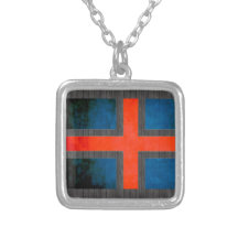 Colorful Contrast Icelander Flag Jewelry
