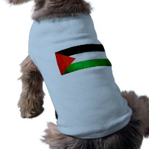 Colorful Contrast PalestinianFlag Dog Clothing