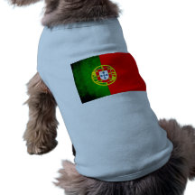 Colorful Contrast PortugueseFlag Dog Shirt