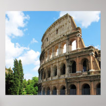 Colosseum i Rome, Italien Affischer