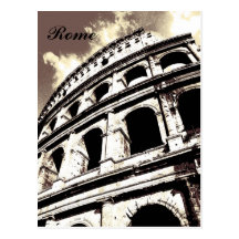 Colosseum Rome, italien Vykort