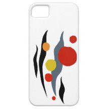 Coloured case for phone Calder inspired collection iPhone 5 Cases