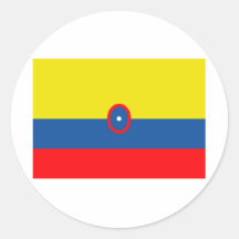 Columbia Rund Klistermärke