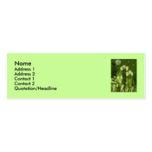 Columbine fantasi visitkort
