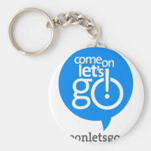 ComeOnLetsGo produkter Nyckelringar