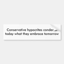 Condemntoday konservativa hypocrites vad dem… bildekal