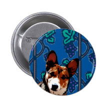 Connecticut walesisk Corgi Knappar Med Nål