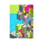 Constructables Sträckta Canvas Tryck