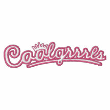 Coolgrrrls damer broderade hoodien