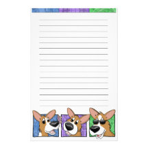 Corgi tre boxas brevpapper