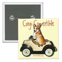 Corgicabriolet Pins