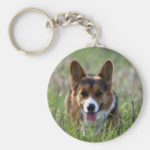 Corgihund Nyckel Ringar