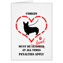 Corgis måste älskas kort