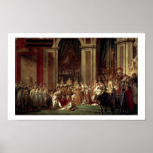 Coronationen av Napoleon, (1806) Affisch