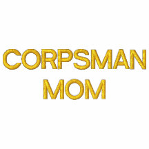 Corpsmanmamma Broderad Luvtröja