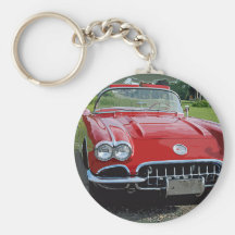 Corvette Keychain Nyckelring