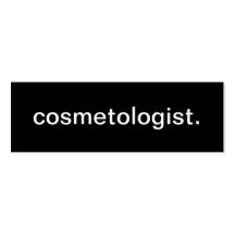 Cosmetologistvisitkort