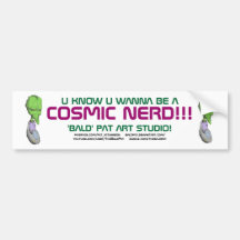 CosmicNerd bildekal