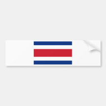 Costa Rica flagga Bildekaler