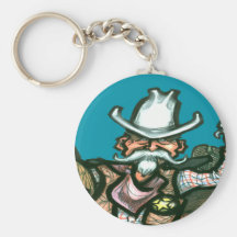 Cowboy Nyckelring